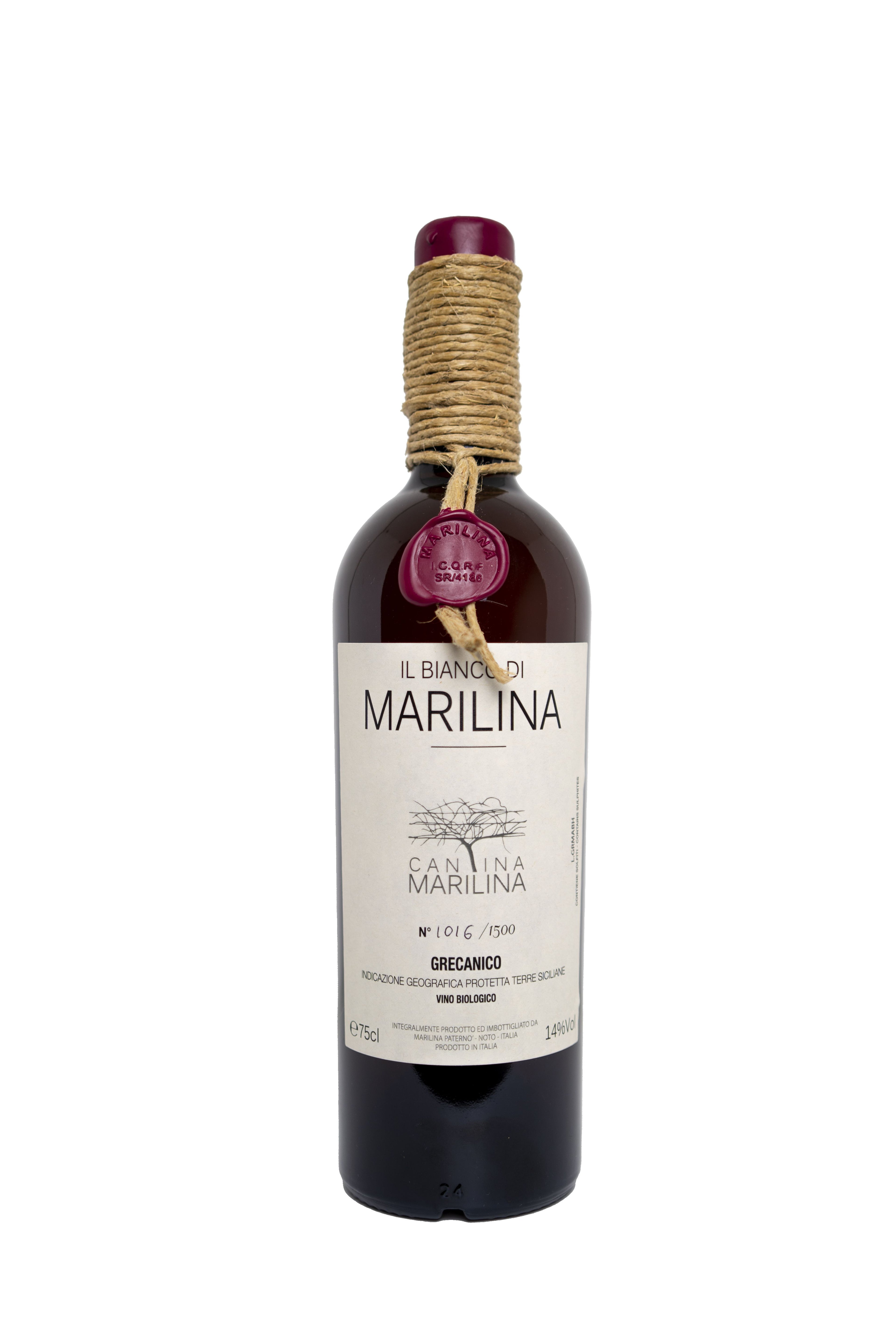 Il Bianco di Marilina Grecanico Biologico 2023 - edizione limitata numerata