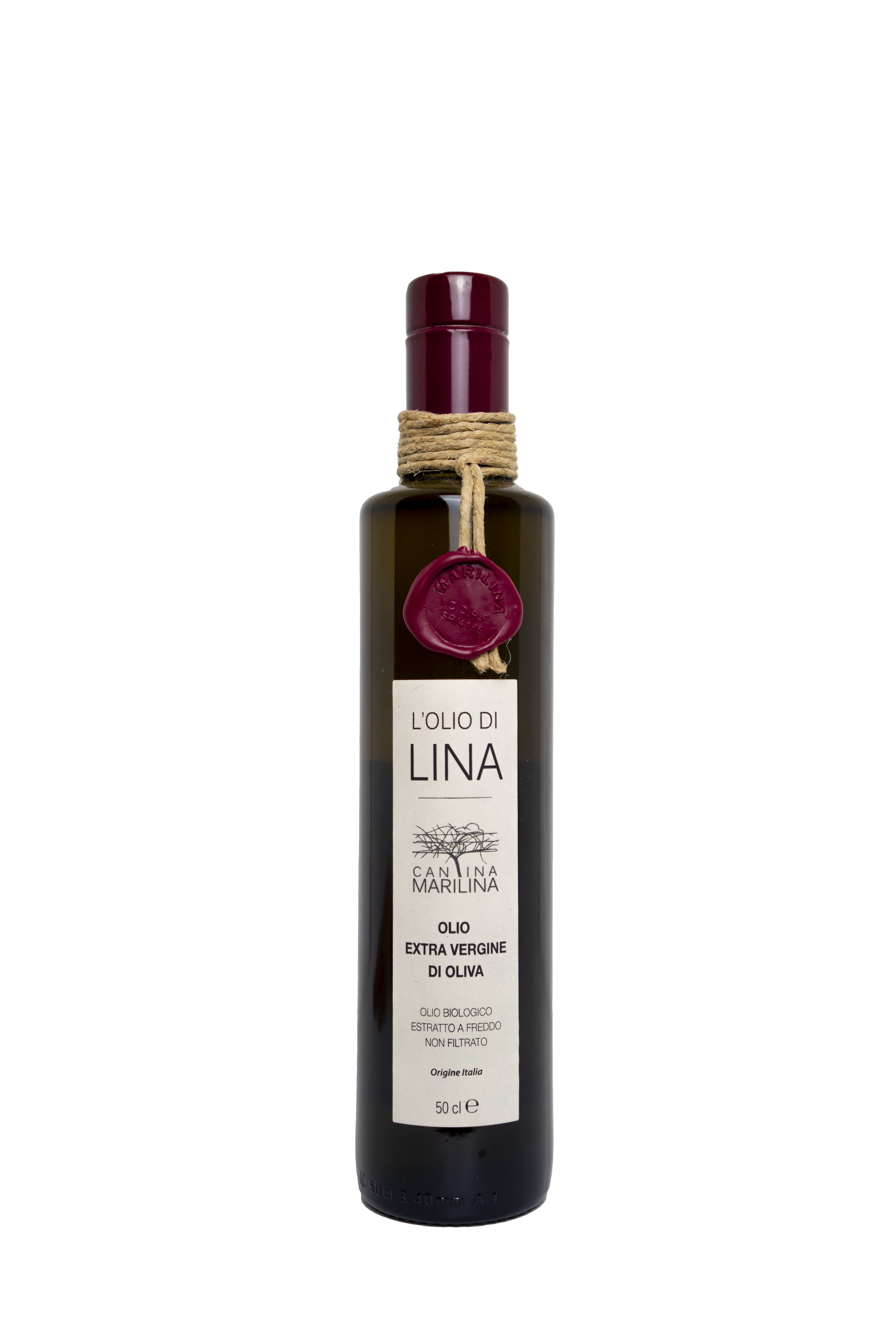 L'Olio di Lina - Olio Extra Vergine di Oliva Biologico Cantina Marilina 50cl